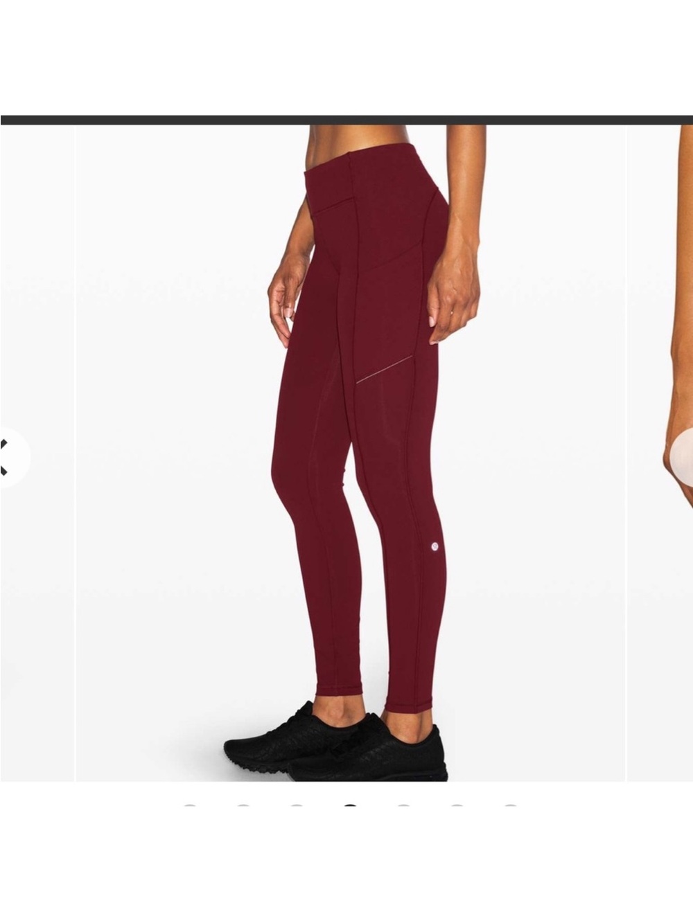 Lululemon Speed Up Leggings 28” Deep Rouge